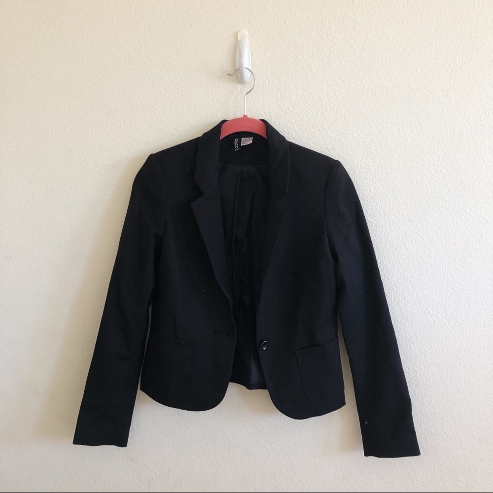 H&M black blazer